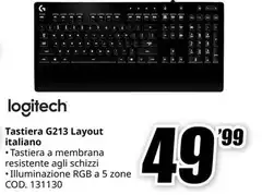 Logitech - G213 Layout Italiano