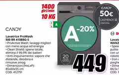 Candy - Lavatrice ProWash 500 BR 401088G-5