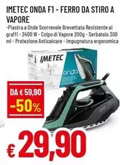 Imetec - Onda F1- Ferro Da Stiro A Vapore