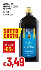 De Cecco - Olio Extra Vergine Di Oliva