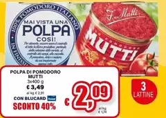 Mutti - Polpa Di Pomodoro