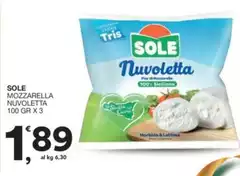 Sole - Mozzarella Nuvoletta