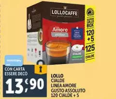 Lollo Caffè - Cialde Linea Amore Gusto Assoluto