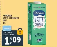 Arborea - Latte Scremato UHT