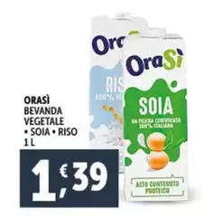 Orasi - Bevanda Vegetale Soia/Riso