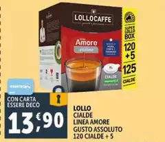 Lollo Caffè - Cialde Linea Amore