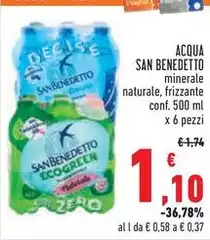 San Benedetto - Acqua