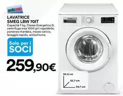 Smeg - Lavatrice Lbw 70it