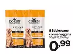 Corum - 5 Sticks Cane Con Selvaggina