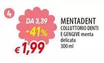Mentadent - Colluttorio Denti E Gengive Menta Delicata