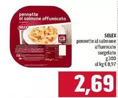 Selex - Pennette Al Salmone Affumicato Surgelato Selex - Pennette Al Salmone Affumicato Surgelato