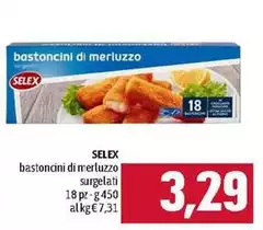 Selex - Bastoncini Di Merluzzo