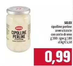 Selex - Cipolline Perline Aromatizzate Con Aceto Di Vino