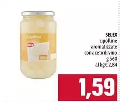 Selex - Cipolline Aromatizzate Con Aceto Di Vino