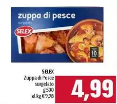Selex - Zuppa Di Pesce Surgelato