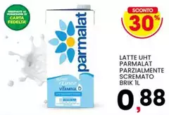 Parmalat - Latte UHT Parzialmente Scremato