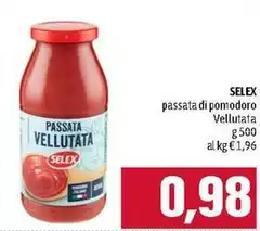 Selex - Passata Di Pomodoro Vellutata Selex - Passata Di Pomodoro Vellutata