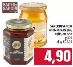 Saper di sapori - Miele Di Castagno, Tiglio, Arancio