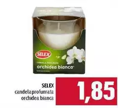 Selex - Candela Profumata Orchidea Bianca Selex - Candela Profumata Orchidea Bianca