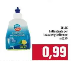 Selex - Brillantante Per Lavastoviglie Limone