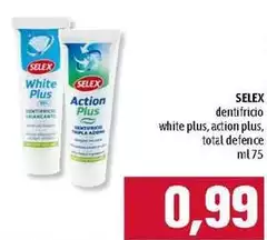 Selex - Dentifricio White Plus