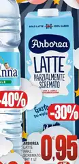Arborea - Latte Parzialmente Scremato