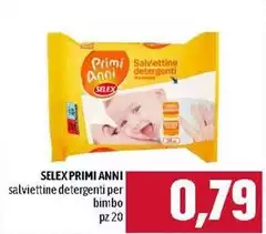 Selex - Primi Anni Salviettine Detergenti Per Bimbo Selex - Primi Anni Salviettine Detergenti Per Bimbo