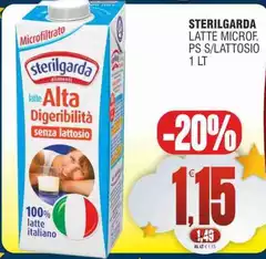 Sterilgarda - Latte Microf. Ps S/lattosio
