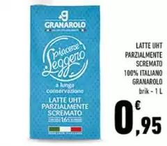 Granarolo - Latte UHT Parzialmente Scremato 100% Italiano