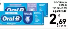 Oral b - Dentifricio