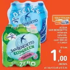 San Benedetto - Acqua