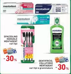 Mentadent - Dentifricio, Collutorio