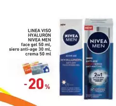 Nivea - Linea Viso Hyaluron Men