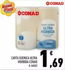 Conad - Carta Igienica Ultra Morbida