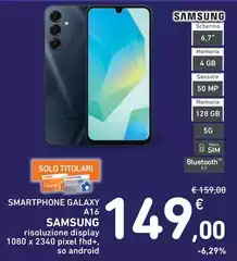 Samsung - Smartphone Galaxy A16