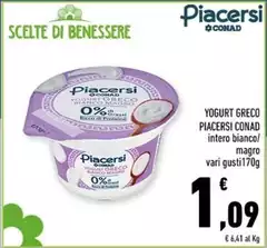 Benessere - Piacersi Yogurt Greco