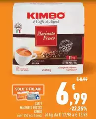 Kimbo - Caffè Macinato Fresco