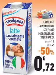 Sterilgarda - Latte Uht Parzialmente Scremato Microfiltrato