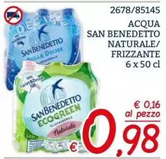 San Benedetto - Acqua Naturale/Frizzante