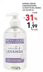 Sapone Liquido O Bagnoschiuma