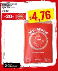 Mr Woody - Pellet Enplus A1