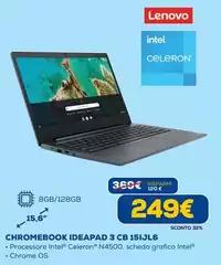 Lenovo - Chromebook Ideapad 3 CB 15IJL6