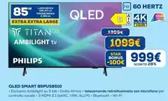 Philips - Qled Smart 85PUS8510 