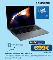 Samsung - Notebook Galaxy Book4