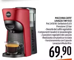 Lavazza - Macchina Caffe'  Tiny Eco