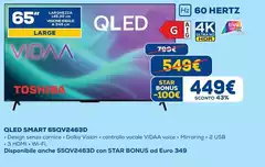Samsung - Qled Smart 65QV2463D 