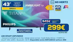 Philips - Led Smart 43PUS8010 