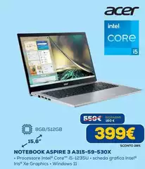 Acer - Notebook Aspire 3 A315-59-530X