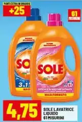 Sole - Lavatrice Liquido