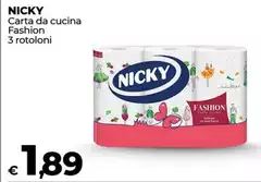 Nicky - Carta Da Cucina Fashion